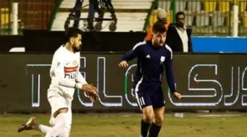إنبي يتقدم على الزمالك بهدف نظيف مع الوصول إلى الدقيقة 75